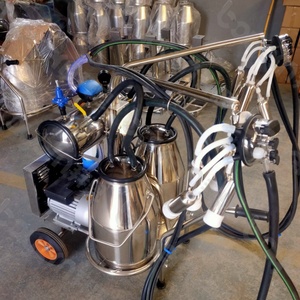 Máquina Portátil Automática Eléctrica para Producción de Leche de Vaca, Cabra, Oveja y Camello, Móvil, de Acero Inoxidable 304, para Ordeño de Vacas Lecheras - Product Image 4