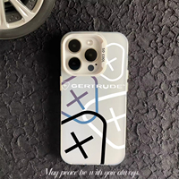 Coque de téléphone Gertrude au design élégant IMD, tendance, personnalisée, dégradée pour iPhone 12 13 11 14 15 16 17 AIR Pro Max