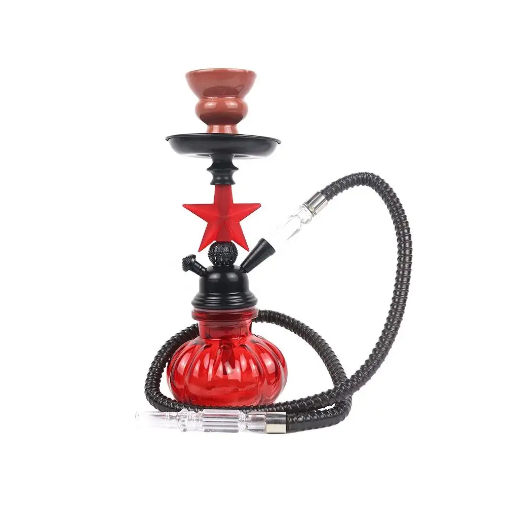 Hochwertige Hot Egypt Star Shisha Shesha Shisha Zubehör Keramik Schüssel Kopf Kunststoffs ch lauch Glasflasche