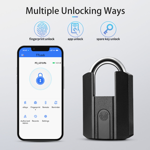 Lucchetto Intelligente JINJIAN in Lega di Zinco, Alta Sicurezza, Impermeabile IP67, con Impronta Digitale <span class=keywords><strong>per</strong></span> <span class=keywords><strong>Moto</strong></span> - Product Image 2