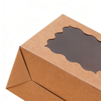 Precios al por Mayor para Cajas con Logotipo Personalizado y Ventanas en un Estilo Lujoso, Aptas para Empaque de Regalos
