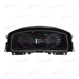 12.3 ''kỹ thuật số <span class=keywords><strong>LCD</strong></span> cụ Dash Màn hình cụm đối với Volkswagen Golf <span class=keywords><strong>7</strong></span> 2014-2020 <span class=keywords><strong>LCD</strong></span> Bảng điều khiển công cụ hiển thị - Product Image 2