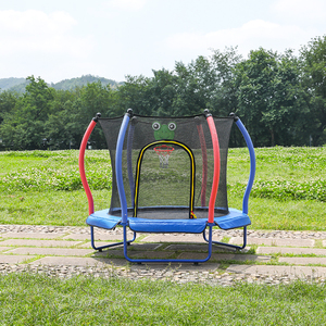 <span class=keywords><strong>Trampoline</strong></span> Zoshine pour enfants de 3 à 8 ans - <span class=keywords><strong>Trampoline</strong></span> pour tout-petits de 5 pieds <span class=keywords><strong>avec</strong></span> filet, balles océaniques, sac de boxe, <span class=keywords><strong>trampoline</strong></span> d'intérieur pour enfants - Product Image 4
