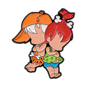 Spille all'Ingrosso, Distintivi in Metallo della Serie TV Animata Americana 'I <span class=keywords><strong>Flintstones</strong></span>', Spille Personalizzate in Smalto Morbido in Lega di Zinco - Product Image 3