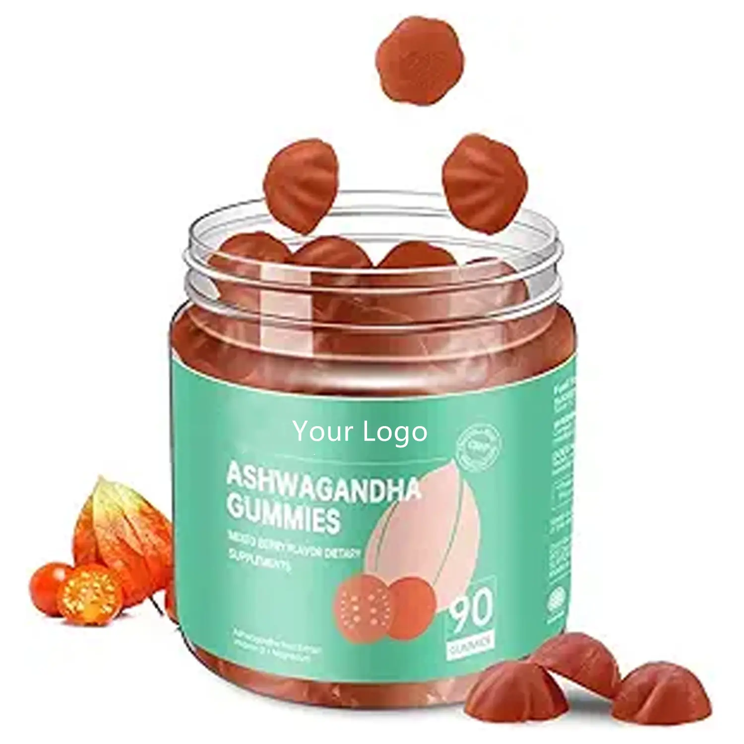 Hot new products high quality ashwagandha extract powder 10:1 gummies herbal supplements ashwagandha gummies