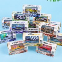Voiture en métal Huili, modèle de course miniature éducatif pour enfants, échelle 1:5, en boîte, petit cadeau pour la maternelle, récompense pour les élèves