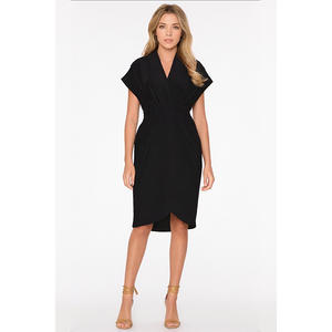 Nuovo Elegante Abito <span class=keywords><strong>da</strong></span> Donna Aderente Delicato e Raffinato Lungo Elasticizzato Morbido con Spalle Strutturate - Product Image 2