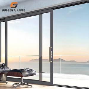 ประตูบานเลื่อนอลูมิเนียม GS Outdoor พร้อมซีลกันลมสำหรับบ้านริมชายฝั่ง - Product Image 4