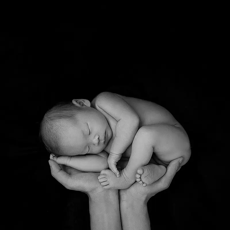 Puntelli per fotografia per bambini coperta per fotografia per bambini studio per tiro neonato panno per sfondo nero