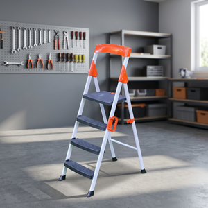 Escalera de plataforma de seguridad Promax 120, moderna, plegable, antioxidante, de alta resistencia, capacidad de carga de KG, escalón personalizado, portátil - Product Image 4