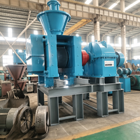 Presse à boulets de charbon professionnelle de qualité supérieure, nouveau modèle, avec une capacité de production de 30t/h, quatre rouleaux, double pression
