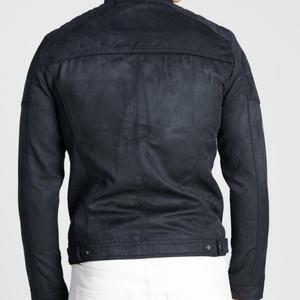 Manufacturer High Quality Custom Logo Faux <b>Suede</b> Zip up <b>Jacket</b> for Men - Product Image 3