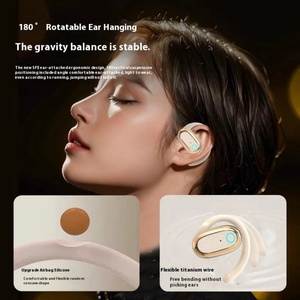 X96Pro 2024 nouveau casque Bluetooth indicateur de batterie LED jeu de puces JL longue endurance Conduction osseuse sport course réduction du bruit - Product Image 5