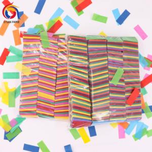 Confeti de Papel Rectangular Biodegradable Multicolor para Graduación, Día de San Valentín, Año Nuevo Chino, Navidad, Cumpleaños - Product Image 2