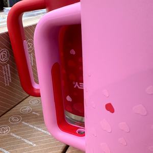 Best Seller 1:1 originale il famoso marchio Stany Cup H2.0 Cup 40oz valentino cuori con manico per regalo - Product Image 4