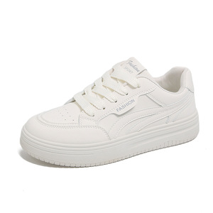 2026 Women's Spring Autumn Winter Loafers Pu Sports <b>Shoes</b> Breathable Waterproof <b>Height</b> <b>Increasing</b> Anti-Slip Thick Soled Lace-up - Product Image 5