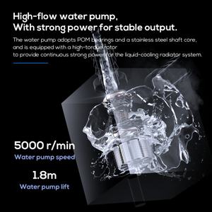 MEMO DL19 2025 New Design Liquid-Cooled 48W Phone <b>Cooler</b> Radiator Professional Gaming Mobile Cooling <b>Fan</b> - Product Image 4