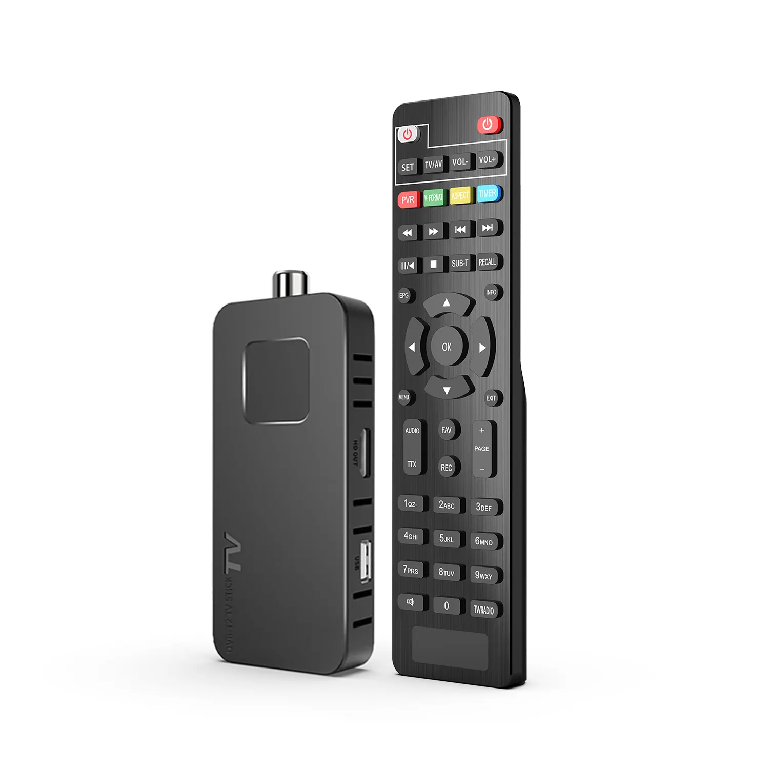 Junuo U8 Mini Hd DVB-T2 Tv Stick H.265/Stb Full Hd 1080P DVB-T2 Decoder Gx6702s5 DVB-T2/C Tv Stick