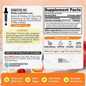 Supresor del apetito líquido oral adelgazante de marca privada para bebidas para perder peso Bebida líquida para perder peso con colágeno - Product Image 6