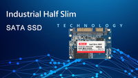 Disque dur OEM Half Slim Sata SLC Flash SATA SSD 4 Go 8 Go 16 Go 32 Go pour systèmes industriels/ordinateurs portables/console de jeux