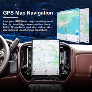 NaviHua Auto Stereo Upgrade GPS Navigation Head Unit Carplay Multimedia Audio Tesla for GMC Sierra Chevrolet Silverado 2014-2019 - Product Image 5