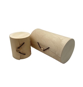 Hộp Gỗ Phô Mai Tùy Chỉnh Nhà Máy Hộp Gỗ Tròn Bánh Lớn/Nhỏ Cấp Thực Phẩm - Product Image 5