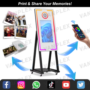 Hepsi Bir Arada 21.5" Selfie Kabini Seti: Dokunmatik Ekran, Yazıcı, Taşıma Çantası - 2 Yıl Garanti ve Fabrika Çıkış Fiyatı - Product Image 6