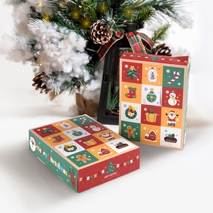 Noël <span class=keywords><strong>12</strong></span> jours de calendrier de l'avent cadeau mystique aveugle boîte compte à rebours 2025 décorations de noël boîte pour enfants boîte-cadeau - Product Image 3