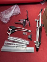 Vélo aquatique gonflable QIQU pour adulte, cadre en aluminium et PVC, capacité 150 kg, prêt à l'emploi, pour mer et eau douce, à vendre