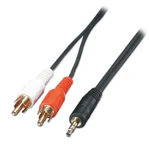 OEM 1 To 2 Multiple Models Of High Quality 3 RCA To 3 RCA Cable DVD Adapter Cable AV Cable