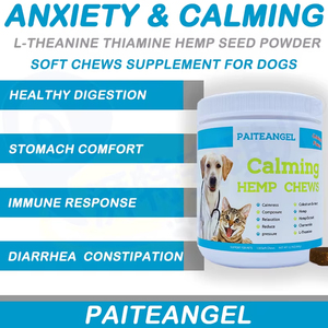 OEM Natur Pet Nutrit trattamento sedativo calmante canapa Pitbull Dog prodotti per la salute ansia da masticare integratori Usa - Product Image 2