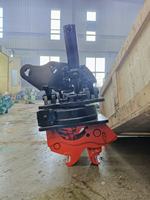 Prix d'usine, rotule mécanique pivotante à 360 degrés, inclinaison à 45 degrés, coupleur rapide rotatif pour mini-excavatrice de 1 à 3 tonnes