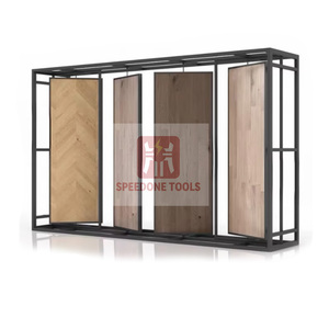 360 xoay xoay <span class=keywords><strong>Rack</strong></span> hiển thị cho sàn gỗ gốm gạch sơn tấm triển lãm - Product Image 2