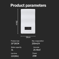 Humidificateur d'air ultrasonique intelligent 2 en 1, purificateur, fabricant, vente en gros, humidificateur pour la maison, la chambre à coucher, réservoir d'eau de 4 L