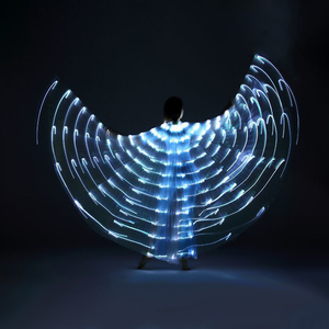 <span class=keywords><strong>Ali</strong></span> da Ballo a Farfalla con Luci a LED Creative Nicro, Mantello Luminoso Colorato per Feste, Spettacoli Teatrali e Accessori Scenici - Product Image 4