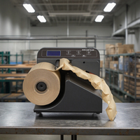 Rouleau de papier kraft écologique BioAir pour remplissage de vide, résistant aux chocs, coussin d'air protecteur, emballage, 300 mm