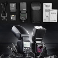 Flash d'Appareil Photo GODOX V850II GN60 2.4G Système Sans Fil X Speedlite Lumière HSS 1/8000s Flash Universel pour Studio Photo