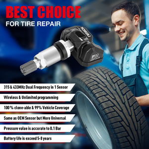 Hệ thống giám sát áp suất lốp lập trình cảm biến TPMS LAUNCH X431 LTR-03 2025, tần số kép RF - Product Image 2