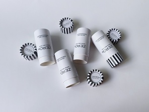 หลอดกระดาษคราฟท์สีขาวแบบพับได้ น้ำหนักเบา สำหรับใส่บาล์ม ครีมกันแดด หรือผลิตภัณฑ์เครื่องสำอางทำมือ - Product Image 2