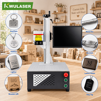 Machine de gravure laser UV CNC compacte de bureau, refroidissement par eau/air, haute précision, AI/DST pour l'électronique, les coques de téléphone, les bijoux