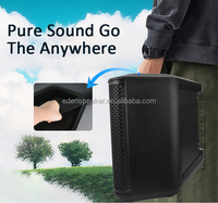 Enceinte Bluetooth Haute Puissance HiFi Audio, Radio Passive, Système Sonore de Cinéma Maison, USB XLR, Enceinte Karaoké