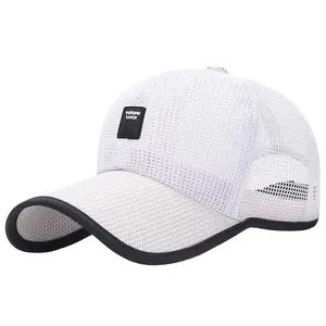 Primavera estate Trend Outdoor protezione solare cappello maglia berretto da baseball trucker cap