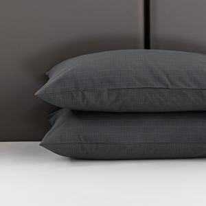 Taie d'oreiller rectangulaire brodée en coton biologique avec 5% de fibres d'argent conductrices, anti-statique, écologique, pour hôtels et maisons - Product Image 1