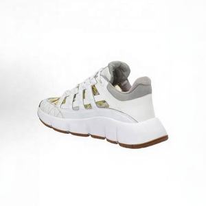 <span class=keywords><strong>Sneakers</strong></span> Sportive da <span class=keywords><strong>Uomo</strong></span> di Lusso Firmate Versace di Alta Qualità in Vera <span class=keywords><strong>Pelle</strong></span> Traspiranti con Lacci per Camminata con Rialzo - Product Image 3