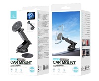 Support de téléphone magnétique portable Techancy TM09159 en ABS de haute qualité, réglable en hauteur, pour tableau de bord de voiture, avec fonction de charge, durable