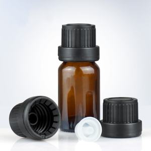 5ml to 100ml Eco-friendly Tamper Evident Plastic Cap with <b>Dropper</b> Seal for Glass <b>Bottles</b> Essential Oil - Product Image 1