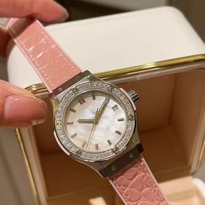 Diseños de marcas juveniles Relojes de mujer lujosos y de moda con correas rosas de moda personalizadas, un superventas transfronterizo - Product Image 2