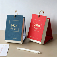 Fabricant, vente en gros, impression couleur, calendriers de bureau en papier, calendriers de bureau personnalisés 365 jours