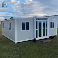 Casa Contenedor Expandible de Lujo de 40 pies de Ensamblaje Rápido, Casa Modular Prefabricada de 3 Dormitorios, Hotel Móvil Moderno, Casa Pequeña en Venta