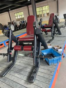 Machine d'extension de boucle de jambe assise chargée par plaque matérielle en acier d'équipement de gymnastique d'exercice de musculation d'intérieur commerciale pour l'usage de <span class=keywords><strong>club</strong></span> - Product Image 4